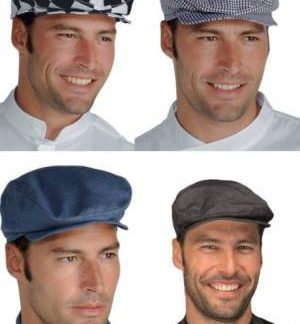Cappello Modello Coppola Uomo Donna Ristorazione Eventi In Cotone 4 Colori