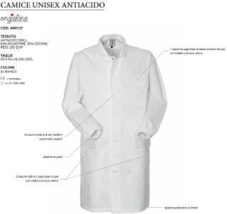camice da laboratorio antiacido a60137 trendy 1 29 Novembre 2023