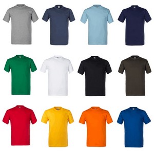 Stock di 10 maglie a Manica Corta T-Shirts in Cotone 150g