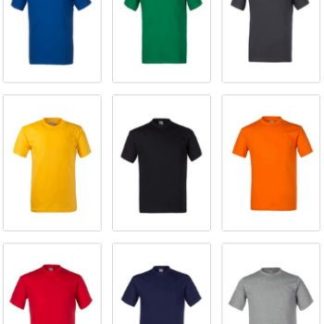 Maglia T-Shirts Cotone 150 g Manica Corta 4 Pezzi