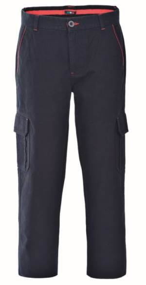 Pantalone Cargo Maschile Professionale da lavoro in Colore Blu con Tasconi laterali In Cotone Pesante Invernale. Codice: A88310 New Nebraska