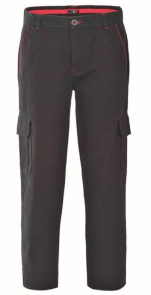 Pantalone Cargo Maschile Professionale da lavoro in Colore Grigio con Tasconi laterali In Cotone Pesante Invernale. Codice: A88310 New Nebraska