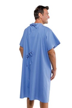 camice azzurro paziente degente sala operatoria