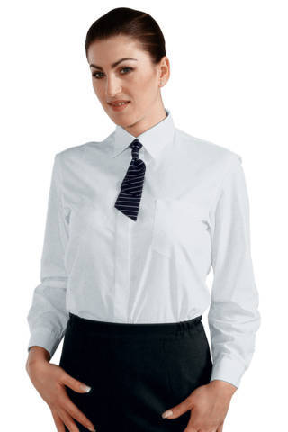 Camicia Bianca per Donna linea Classica per Ristoranti Hotel Catering Hostess