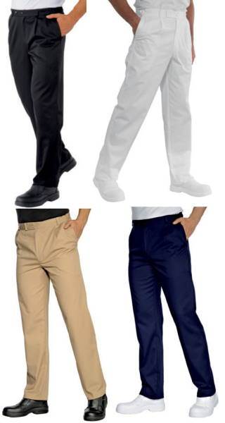 Pantaloni da Lavoro Stampati con Divise da Cucina da Ristorante in Vita Elastica CFM2013 Nanxson Pantaloni da Cuoco Larghi da Uomo 
