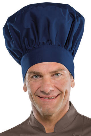 075002 _trendy Cappello blu scuro Da Cuoco Classico Tinta Unita Regolabile Taglia Unica