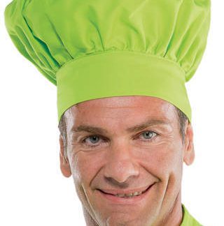 075026 _trendy Cappello verde Mela Da Cuoco Classico Tinta Unita Regolabile Taglia Unica