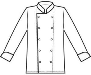 bozzetto giacca da cuoco linea 057000