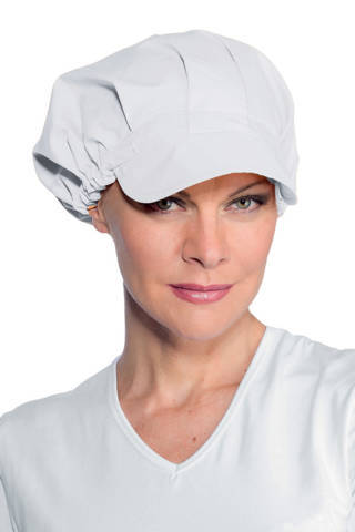 Cappello Cuffia Donna Bianco per Panificio Alimentari Pasticceria Ristoranti Mense 076100