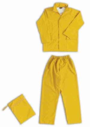 Completo Impermeabile Composto da Giacca e Pantalone in colore Giallo Codice: HH310 Newport