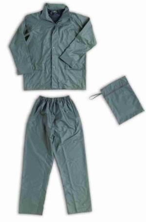 Completo Impermeabile Composto da Giacca e Pantalone in colore Verde Codice: HH310 Newport