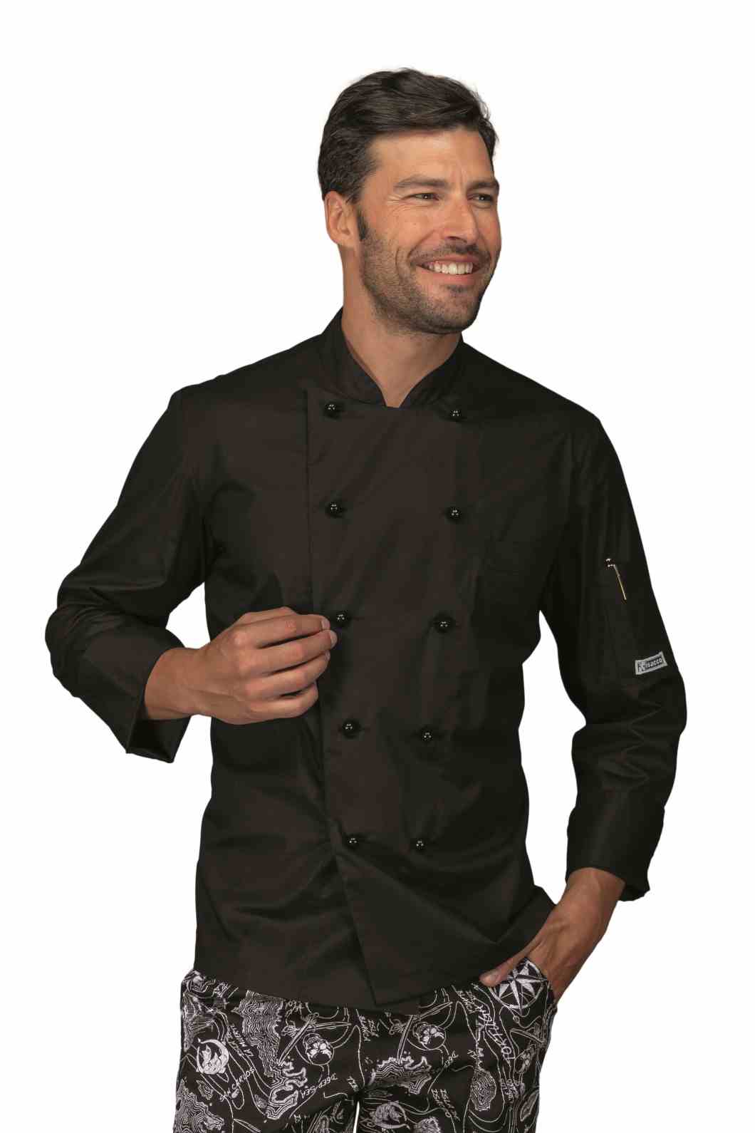 Baoblaze Donna Uomo Camicie T-shirt Giacca Cappotto da Chef Abbigliamento da Lavoro 