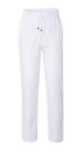 Pantalone Bianco Uomo Donna Medico Dentista Infermiere Cotone