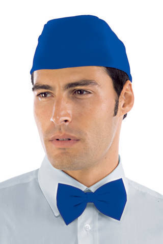 cappello bustina cameriere gelateria creperia uomo donna in blu cina bluette