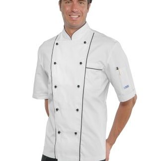 059100m giacca cuoco bianco profili neriresaiz 16 17 Maggio 2024