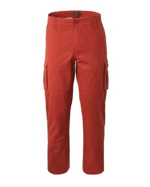 Pantalone Cargo Da Lavoro Di Cotone Con Tasche Laterali 5 Varianti Colore: Rosso Blu Verde Nero Grigio