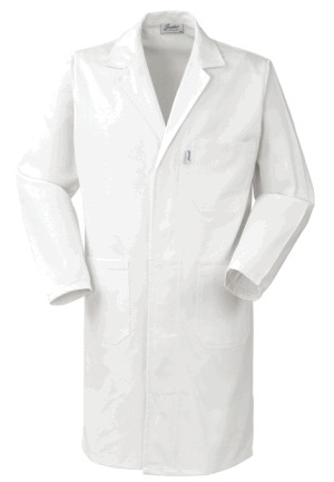 Camice da Uomo in Colore Bianco in un Cotone Robusto.  Professionale da Lavoro Per Laboratorio Restauri o Magazziniere. Codice: A60101