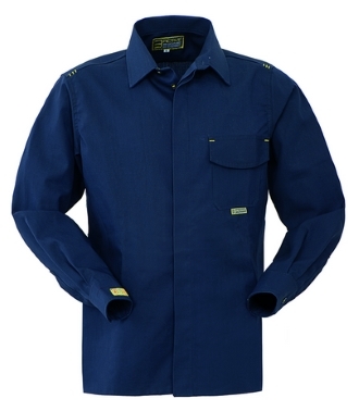 Camicia Uomo Da Lavoro Trivalente Antiacida Antistatica Ignifuga Blu Sailor