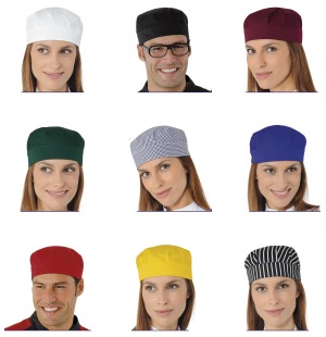 Cappelli Cameriere Gelateria Bar Creperia In Colori Vari