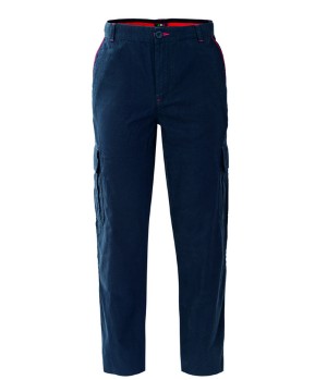 Pantaloni Uomo Blu Da Officina Tecnico Con Tasche laterali Peso Estivo A85010 01