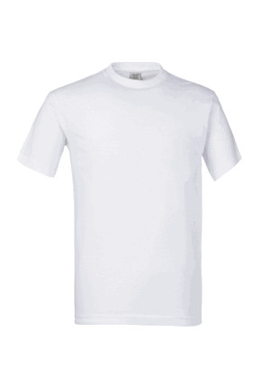Stock di maglie Bianche a Manica Corta T-Shirts in Cotone 150g