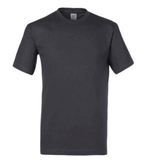 Stock di maglie Grigio Antracite a Manica Corta T-Shirts in Cotone 150g